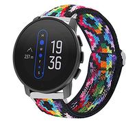 Giaogor Compatible for SUUNTO 9 Peak Band, Stretch Elastics Nylon Adjustable Replacement Strap Accessories Compatible for SUUNTO 9 Peak Smartwatch (Aztec Style Colorful)