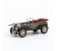 GiaoRosi Vintage Car Replica Classic Style Antique Car Model Metal Body Tin Plate Molded Body Panel Old Car Mood Detailed Reproduction Interior Figurine Desktop Decoration Collector Suitable for Home