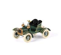 GiaoRosi Vintage Car Replica Classic Style Antique Car Model Metal Body Tin Plate Molded Body Panel Old Car Mood Detailed Reproduction Interior Figurine Desktop Decoration Collector Suitable for Home