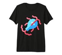 Giardia Giardiasis Microbiology Laboratory Parasite Premium T-Shirt