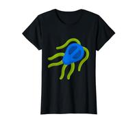 Giardia Giardiasis Microbiology Laboratory Parasite Value Graphic T-Shirt, Women, Black, XS