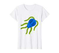 Giardia Giardiasis Microbiology Laboratory Parasite Value Graphic T-Shirt, Women, White, M