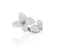 Giardini Segreti Ring in 18ct White Gold - Ring Size M