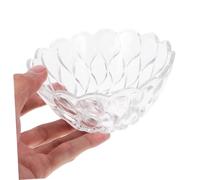 GIAYEU Dessert cups,4pcs Dessert Bowl Serving Dishes Cereal Containers Mini Dessert Cups Appetizer Clear Dessert Cups Trifle Candy Buffet Containers Miso Soup Bowl Clear Container Glass Transparent