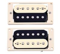Gib Alnico 2 Humbuckers '57 Classic and '57 Plus Zebra Classic Plus Braided Wire Set PAF Pickups 50/50mm Bridge/Neck Fit Gibson LP LES PUAL Guitar