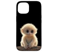 Gibbon Monkey Baby Monkeys Apes Lar Gibbons Cute Monkey Case for iPhone 15