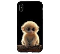 Gibbon Monkey Baby Monkeys Apes Lar Gibbons Cute Monkey Case for iPhone XS Max