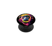 Gibbon Monkey Baby Monkeys Apes Lar Gibbons Cute Monkey PopSockets Adhesive PopGrip