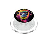 Gibbon Monkey Baby Monkeys Apes Lar Gibbons Cute Monkey PopSockets PopGrip for MagSafe