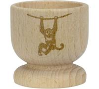 'Gibbon On Rope' Wooden Egg Cup (EC00027704)