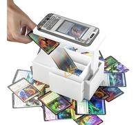 GIBOPOB 2025 Enhanced Trading Card Scanner, MTG Card Scanner Stand, Phone Stand MTG Accessories, Fit for un-Sleeved and Sleeved Cards, Only Available for ManaBox