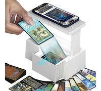 GIBOPOB MTG Card Scanner Stand for ManaBox, Adjustable Phone Holder, Sloped Tray Trading Card Scanner for Standard Size Cards, Fast Card Catalog Tool for Sleeved & Unsleeved Cards