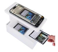 GIBOPOB Precision MTG Card Scanner Stand - ABS Injection Molded for ManaBox App, Quick Pricing & Collection Tracking