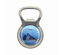 Gibraltar British Overseas Territories Fridge Magnet Bottle Opener Tourist Souvenir Gift Collection Refrigerator Magnetic Sticker