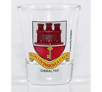 Gibraltar Coat of Arms Shot Glass