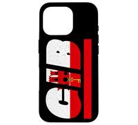 Gibraltar Design GIB. Gibraltarian Outfit with Flag Case for iPhone 16 Pro