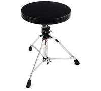 Gibraltar Drum Stool 9000 Series Air Tech Skinny, 9708AST (Diameter: 39cm, Dry-Mesh Fabric Seat, Super Lock, Height Adjustment Spindle, 'Super Foot' Rubber Feet)