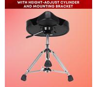 Gibraltar Drum Stool, Drum Stool 9000 Series Moto Hydraulic Pro Series