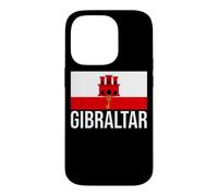 GIBRALTAR FLAG ROCK OF GIBRALTAR Case for iPhone 14 Pro