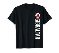 Gibraltar Flag Vertical T-Shirt