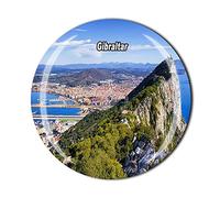 Gibraltar Fridge Magnet Travel Souvenir Gift Refrigerator Crystal Magnetic Sticker Collection
