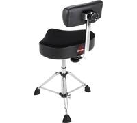 Gibraltar Hardware 9808HMB Hydraulic Drum Throne with Extra-Large Saddle Seat
