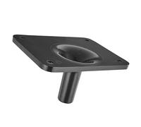 Gibraltar Hardware Mounting Plate SC-EMMP-BK - for e-Drum modules, Percussion and Sampling Pads - Hole spacing 10 cm Long Side / 7 cm Short Side - Black