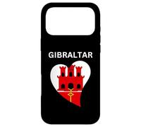Gibraltar Heart Flag Design Case for iPhone 17 Pro Max