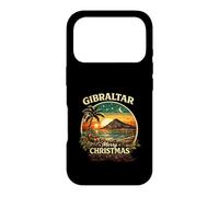 Gibraltar Merry Christmas Retro Holiday Design Case for iPhone 17 Pro