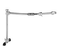 Gibraltar Rack System - Chrome Series II Drum Rack Extension GDR050C-CHR - 1x 40“ curved rack rod - 1x 30” rack leg with cymbal arm adapter - 12" rack foot - multi-clamp