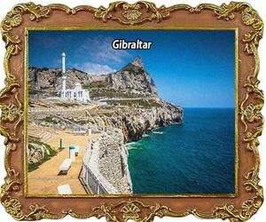 Gibraltar UK Fridge Magnets Travel Souvenir Refrigerator Decoration Magnet