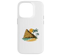 Gibraltar Vintage Sunset Palm Tree Case for iPhone 14 Pro