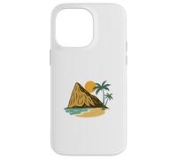 Gibraltar Vintage Sunset Palm Tree Case for iPhone 14 Pro Max