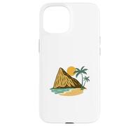 Gibraltar Vintage Sunset Palm Tree Case for iPhone 15