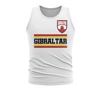 Gibraltar Women's Womens Core Football Country Sleeveless Tee in White | Size: Large Gibraltar White L