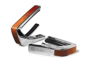 Gibson by THALIA Capo with Chrome Finish, Sunburst with Hummingbird Fingerboard Marker