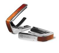 Gibson by THALIA Guitar Capo in Chrome Finish, Sunburst with Hummingbird fretboard markers