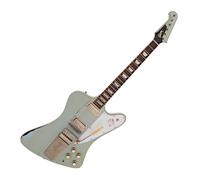 Gibson Custom 1963 Firebird V Maestro Vibrola Heavy Aged Antique Frost Blue #403303