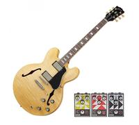 Gibson ES-335 Figured Antique Natural w/ 3 Free Maestro Pedals
