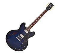 Gibson ES-335 Figured Deep Ocean Burst #219050088
