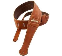 GIBSON Guitar Strap ASCL-BRN The Classic Brown Leather with Suede Back NEW