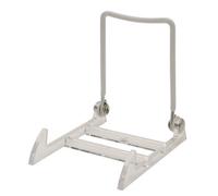 Gibson Holders 1PL Display Stand with Clear Base, Small, White, 12-Pack