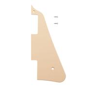 Gibson Les Paul Standard 1 Ply Scratchplate / Pickguard with Screws (Cream)