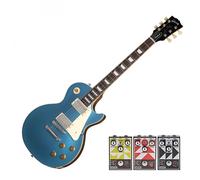 Gibson Les Paul Standard 50s Plain Top Pelham Blue Top w/ 3 Free Maestro Pedals