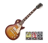 Gibson Les Paul Standard 60s Figured Top Iced Tea w/ 3 Free Maestro Pedals
