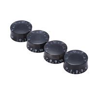 Gibson LP Electric Guitar Control Knobs 4-Pack 6mm Split Shaft 10-Scale - Fit for Les Paul