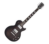 Gibson Mark Morton Les Paul Modern Quilt Translucent Ebony Burst Satin #226250147