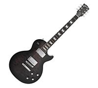 Gibson Mark Morton Les Paul Modern Quilt Translucent Ebony Burst Satin #230050244