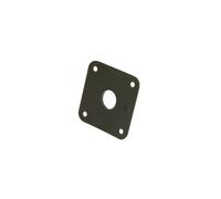 Gibson Jack Plate Black Plastic - PRJP-010 Socket Plate
