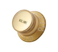 Gibson Top Hat Knobs for Electric Guitar Gold with Gold Insert